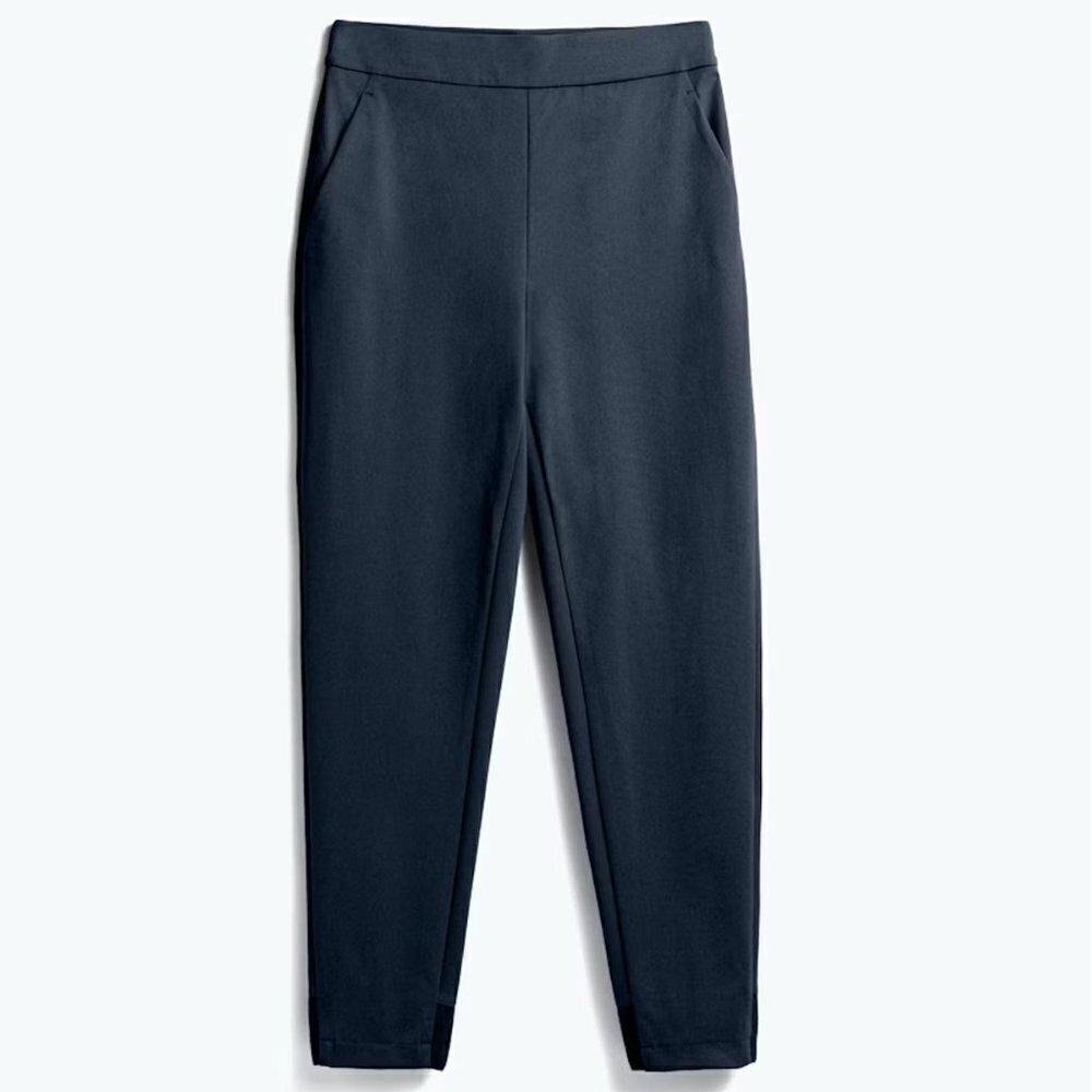NWT Ministry of Supply Women's Kinetic Pull On Pant Navy 0